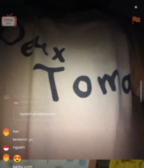 Omeetv abg tt bulet mmk sempit basah
